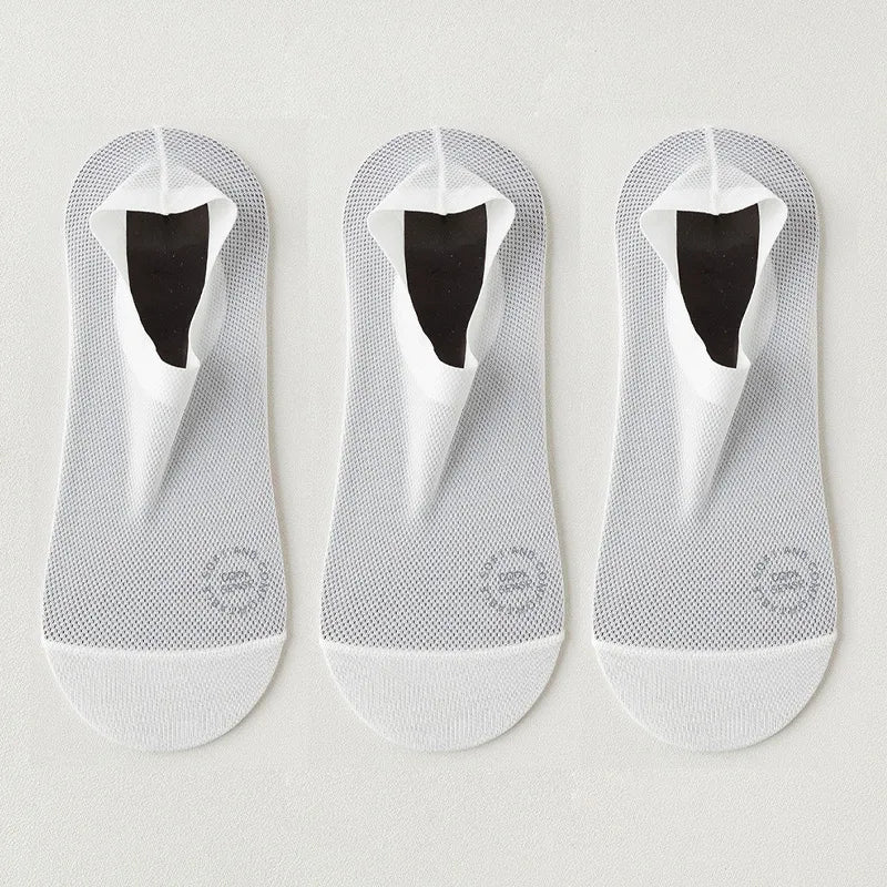 π₯6-Pair Invisible Grip Socks Pack 𧦠β Breathable Low-Cut Anti-Slip Sweat-Absorbing Design
