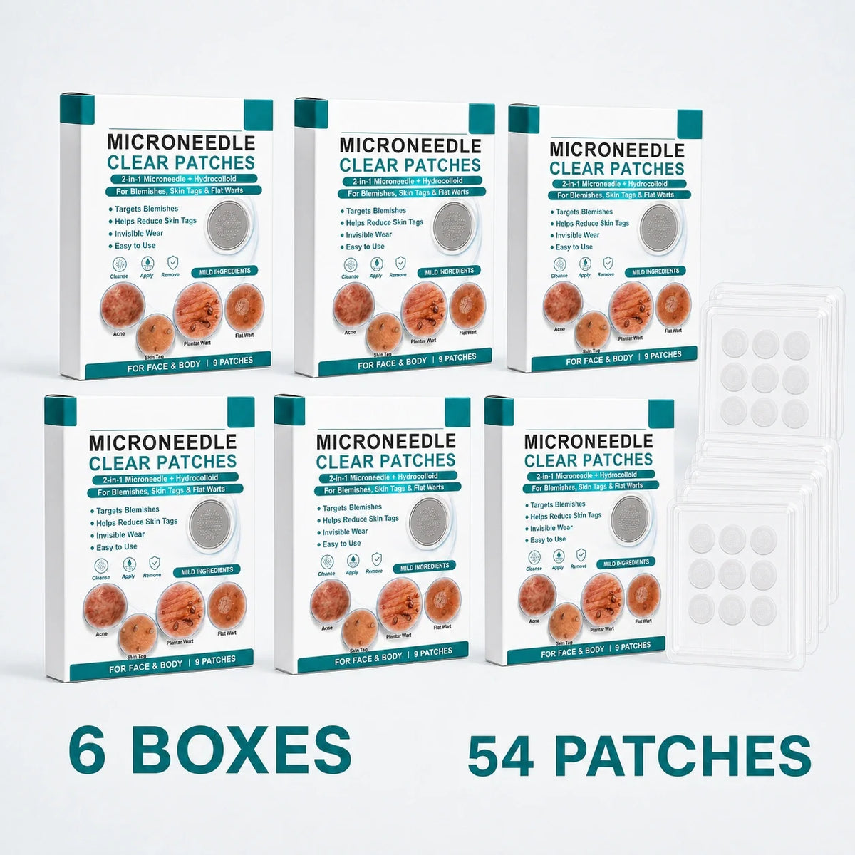 Smooth Skin Patch For Visible Skin Concerns