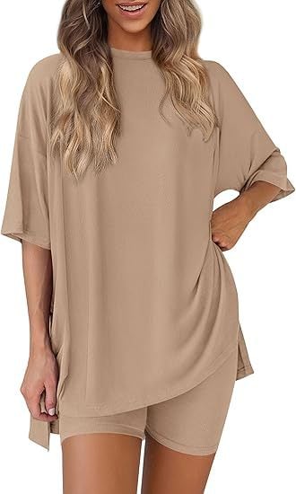 🔥2026 Women's Summer Casual Loose Two-Piece Casual Suit