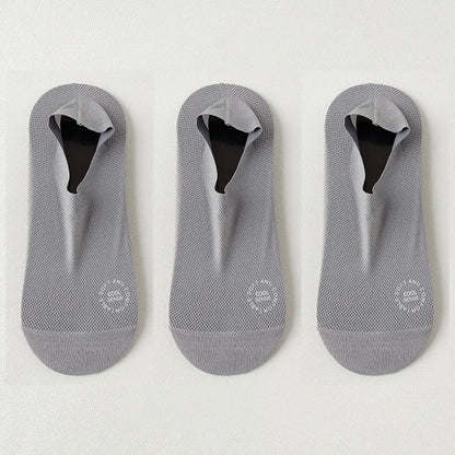 🔥6-Pair Invisible Grip Socks Pack 🧦 – Breathable Low-Cut Anti-Slip Sweat-Absorbing Design