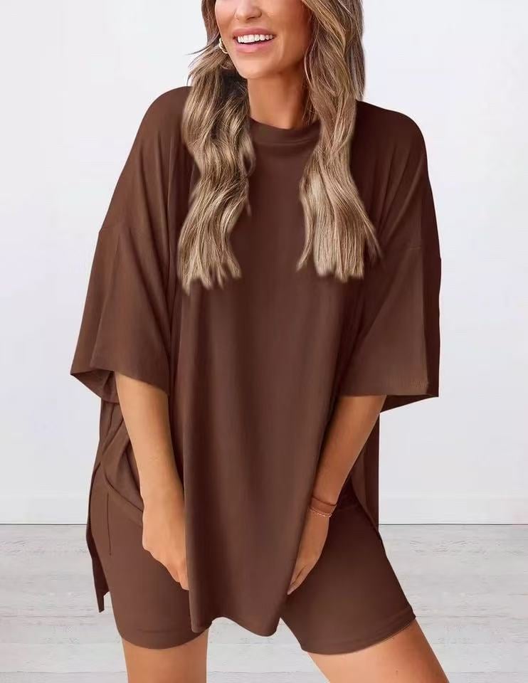 🔥2026 Women's Summer Casual Loose Two-Piece Casual Suit