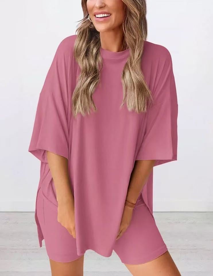 🔥2026 Women's Summer Casual Loose Two-Piece Casual Suit