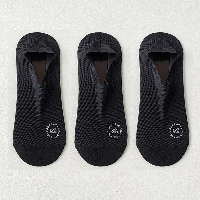 🔥6-Pair Invisible Grip Socks Pack 🧦 – Breathable Low-Cut Anti-Slip Sweat-Absorbing Design
