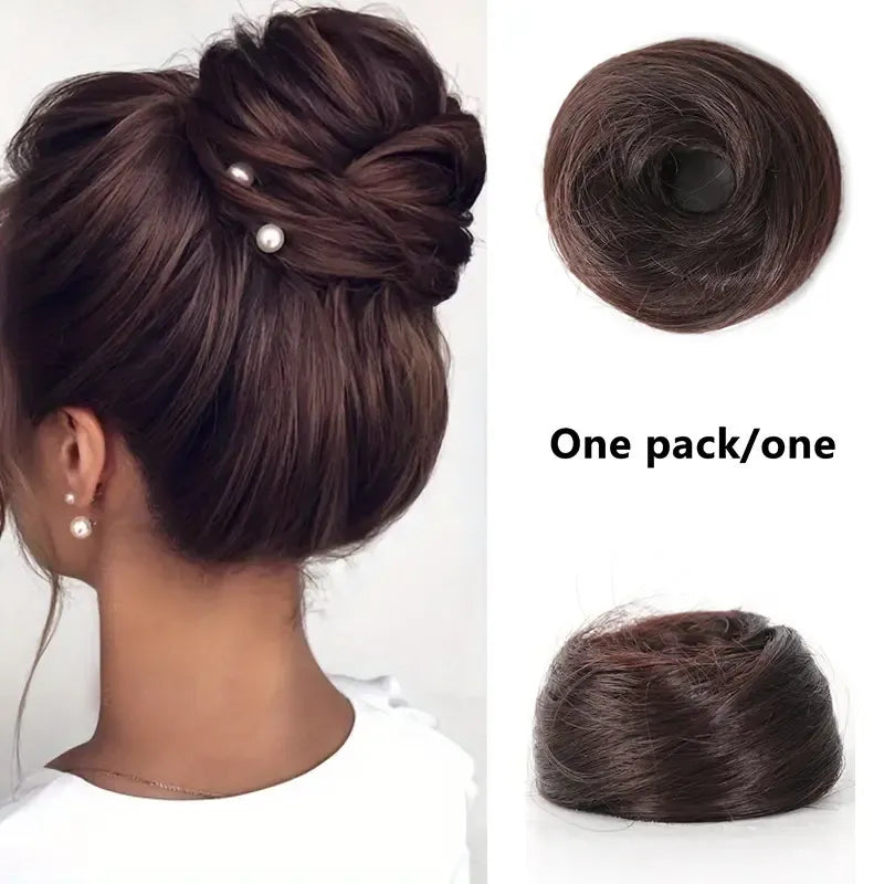👩Synthetic Messy Bun Hair Piece for Women