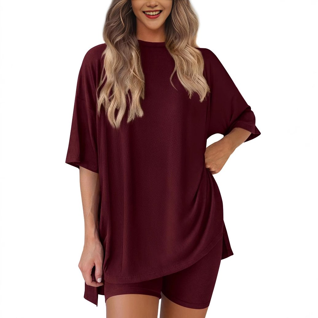 🔥2026 Women's Summer Casual Loose Two-Piece Casual Suit