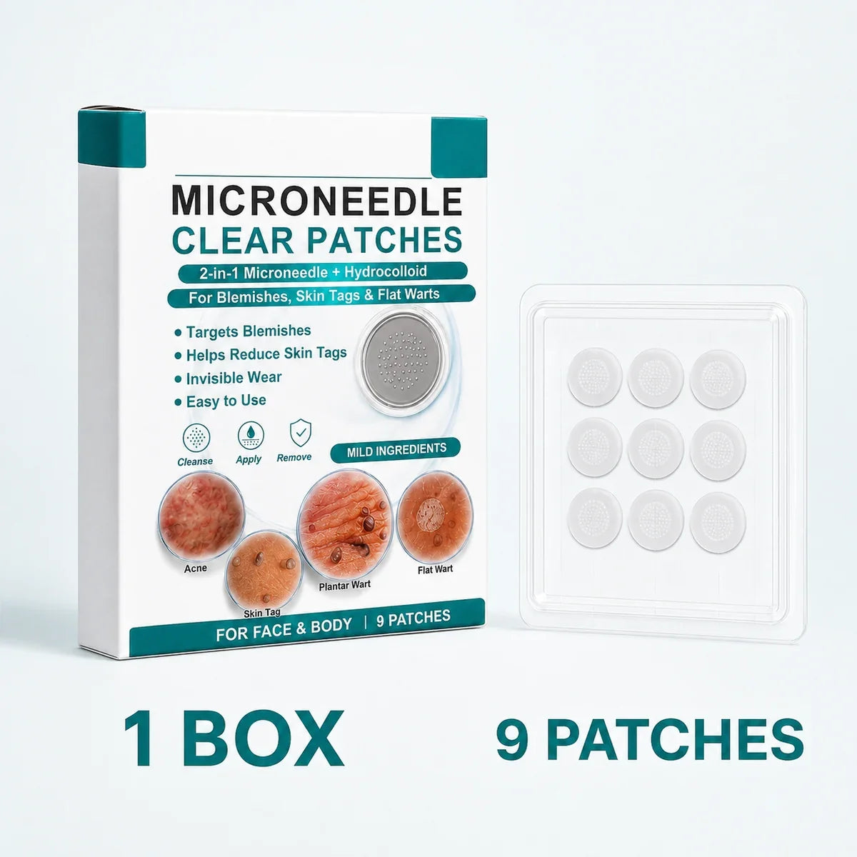 Smooth Skin Patch For Visible Skin Concerns