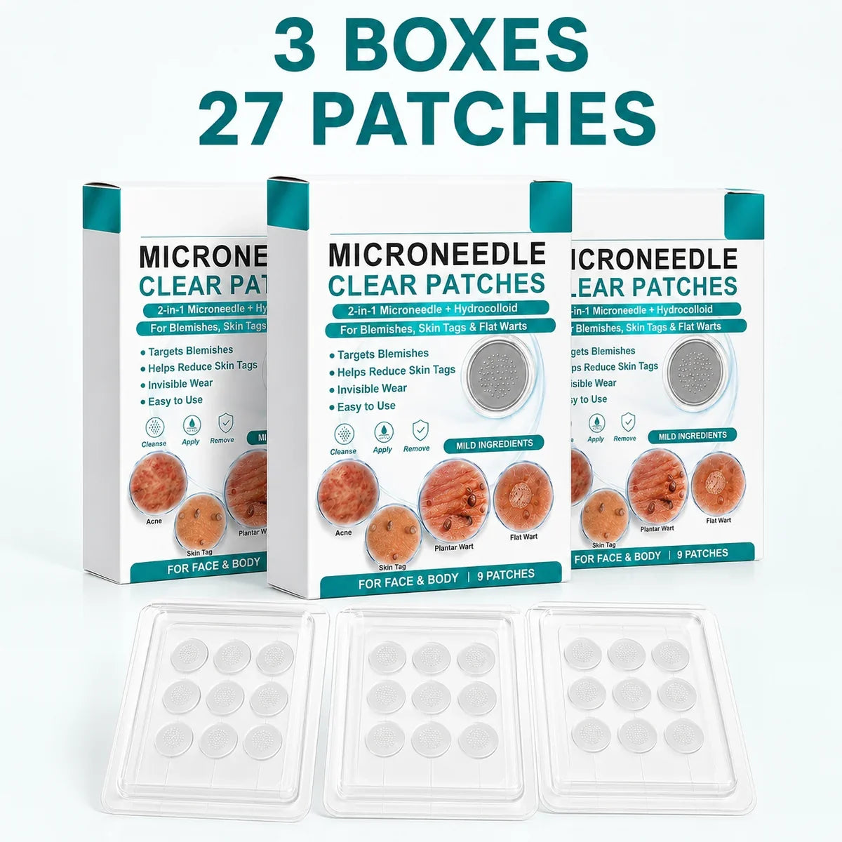 Smooth Skin Patch For Visible Skin Concerns