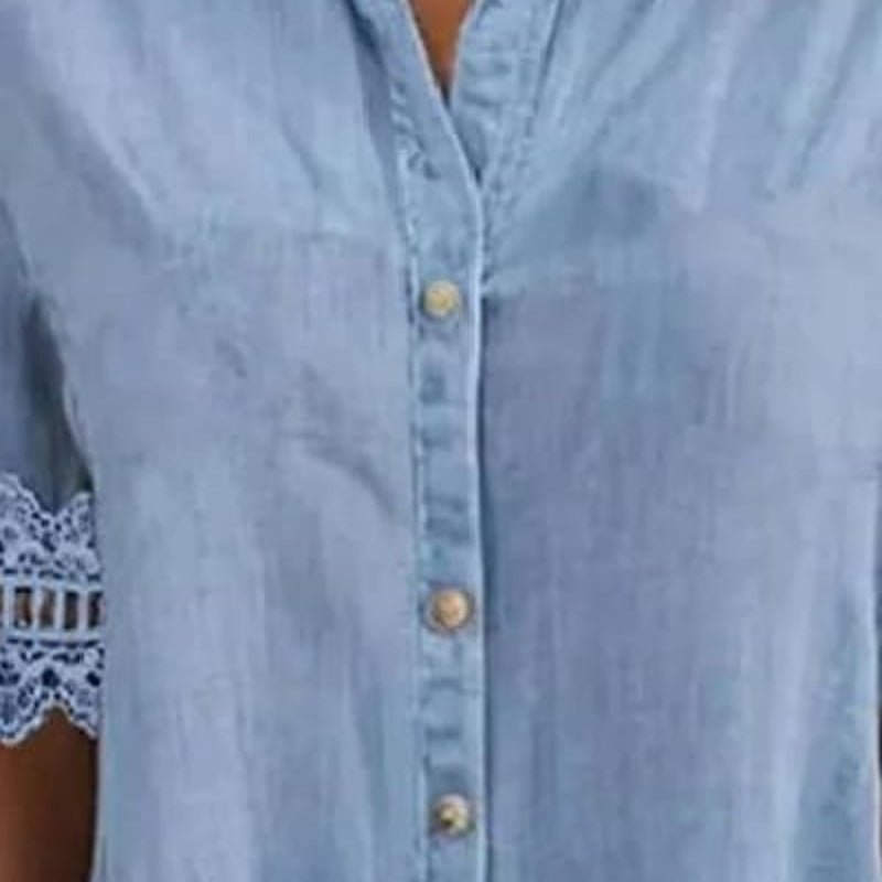 ⏳Time-Limited Special⏰Women's Casual Loose Fit Denim Dress with Pockets