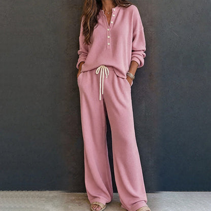 🍁New Fall Collection Unisex Waffle Knit Lounge Set