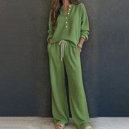 🍁New Fall Collection Unisex Waffle Knit Lounge Set