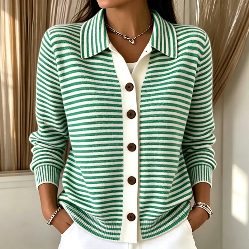 🍁New Fall Collection Women's Striped Knit Cardigan