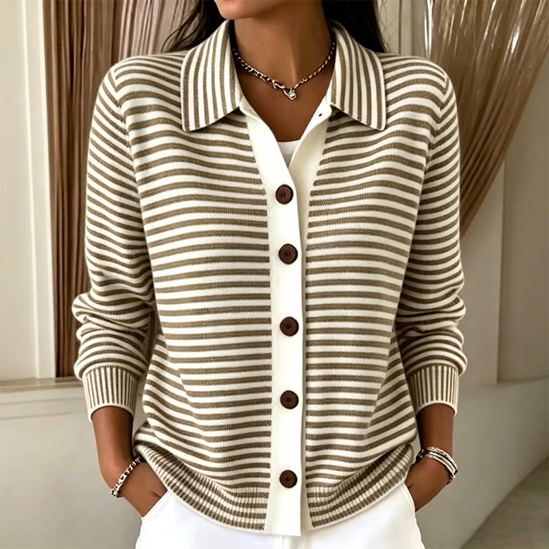 🍁New Fall Collection Women's Striped Knit Cardigan