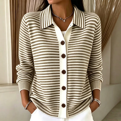 🍁New Fall Collection Women's Striped Knit Cardigan