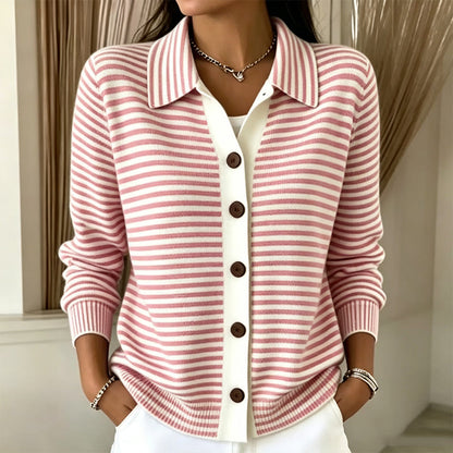 🍁New Fall Collection Women's Striped Knit Cardigan