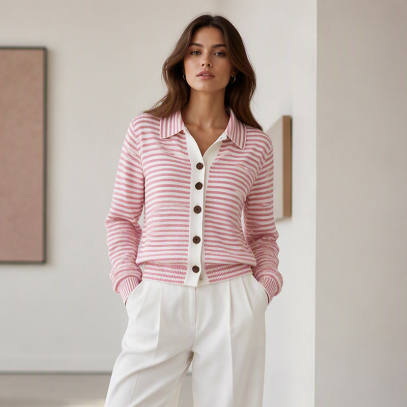 🍁New Fall Collection Women's Striped Knit Cardigan