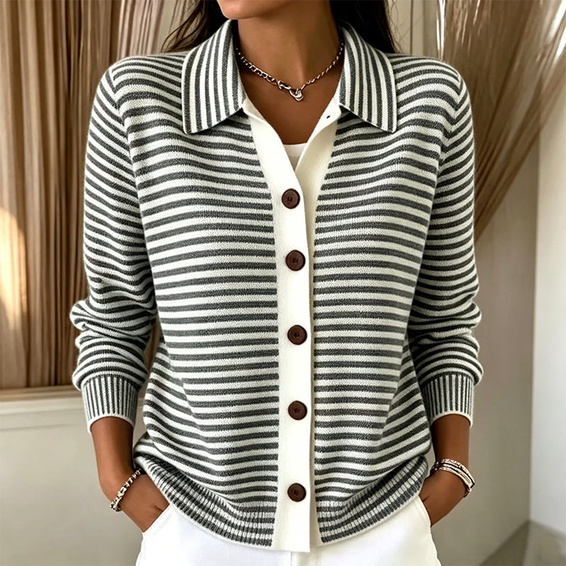 🍁New Fall Collection Women's Striped Knit Cardigan