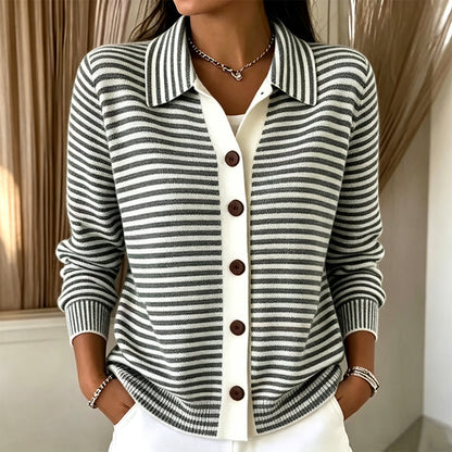 🍁New Fall Collection Women's Striped Knit Cardigan