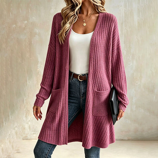 🍁New Fall Collection-Women's Ribbed Knit Cardigan